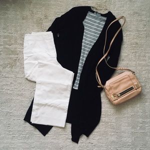 Casual Outfit - Wide Leg Pants Long Cardigan